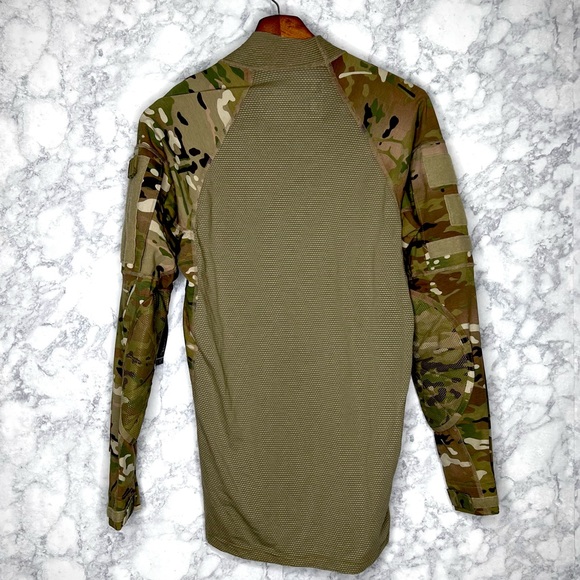 ⭐️ Massif Men’s Army OCP Flame Resistant Combat Shirt Size Medium - Picture 2 of 16